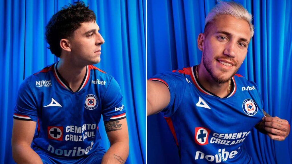Nueva playera de Cruz Azul para la temporada 2024-25