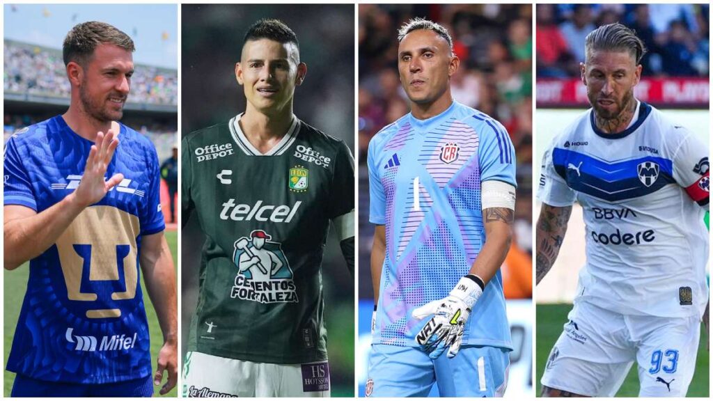 El once de lujo de la Liga MX para el Apertura 2025: Keylor Navas, James Rodríguez, Ángel Correa…
