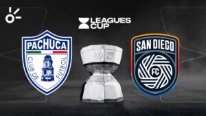 Pachuca vs San Diego, en vivo el partido de la jornada 1 de la Leagues Cup 2025