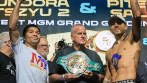 Manny Pacquiao brinda una espectacular pelea con Mario Barrios que termina en empate en Las Vegas