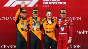 ¿Cómo queda el Mundial de Pilotos y Constructores tras el GP Bélgica?