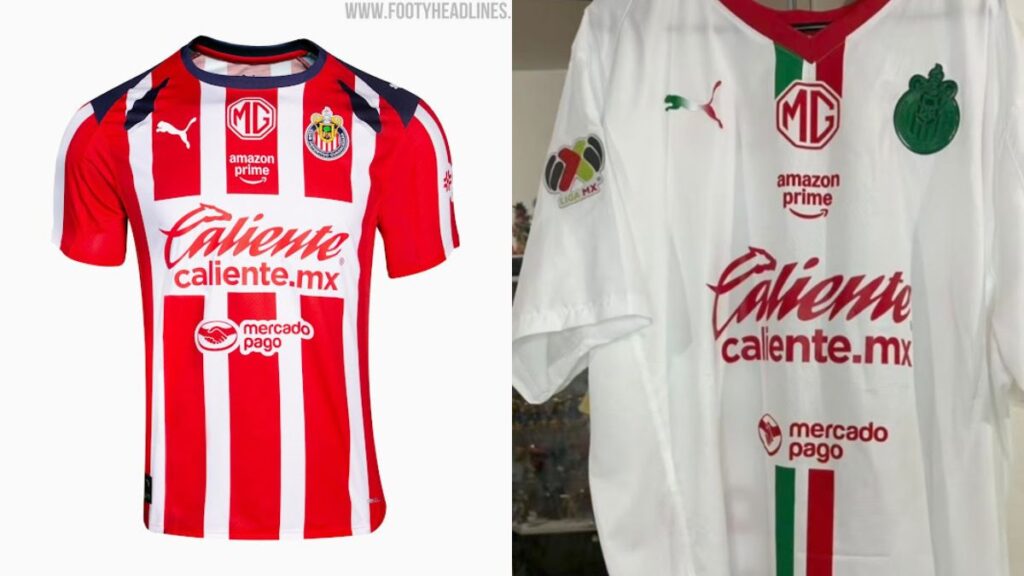 Las playeras de Chivas para el Apertura 2025 de la Liga MX