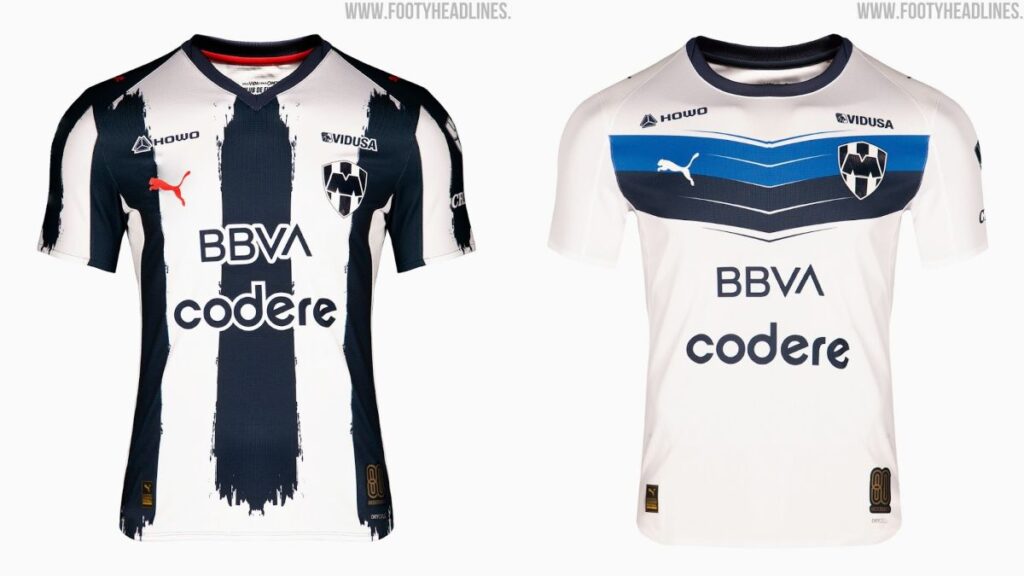 Las playeras de Monterrey para el Apertura 2025 de la Liga MX