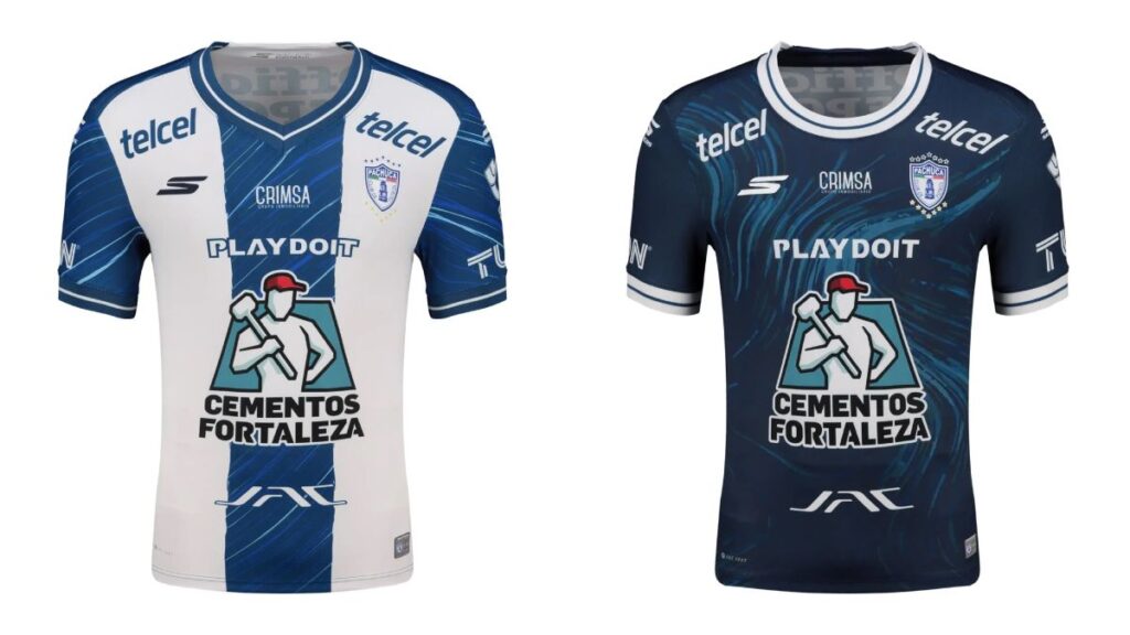 Las playeras de Pachuca para el Apertura 2025 de la Liga MX