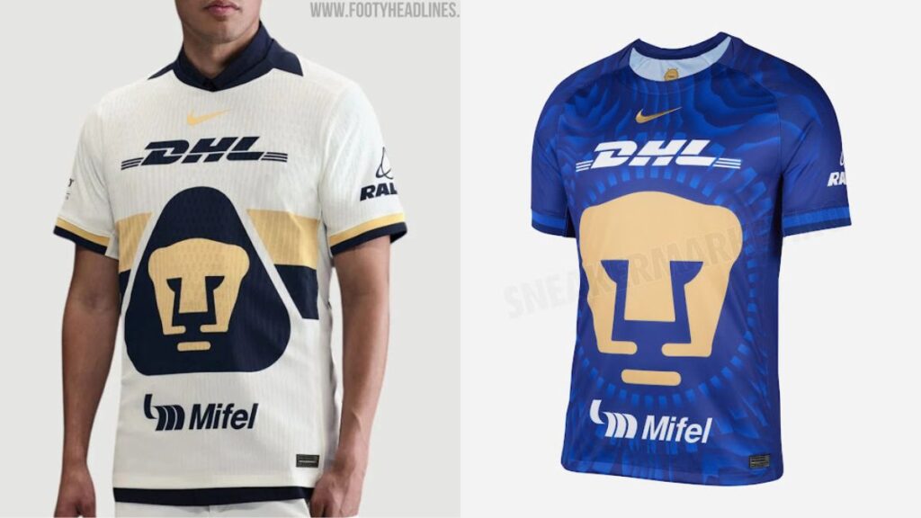 Las playeras de Pumas para el Apertura 2025 de la Liga MX