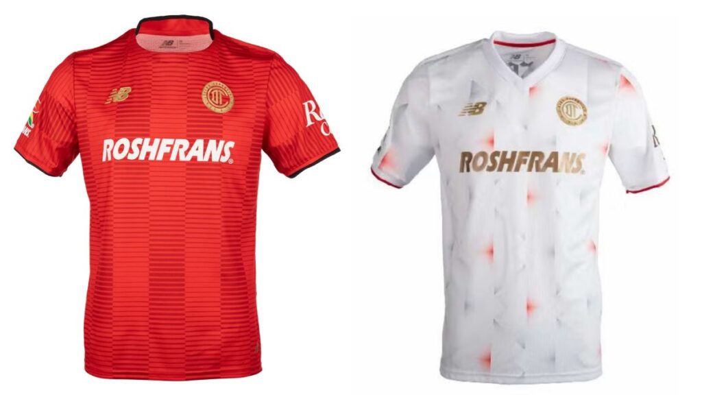 Las playeras de Toluca para el Apertura 2025 de la Liga MX