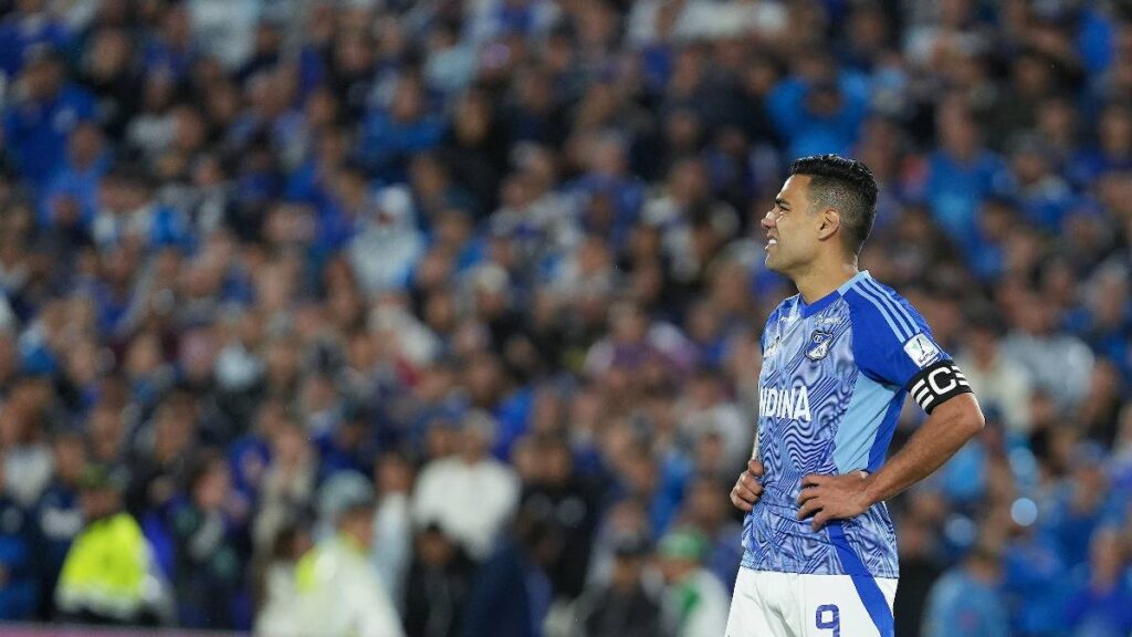 Radamel Falcao García jugando con Millonarios / Vizzor