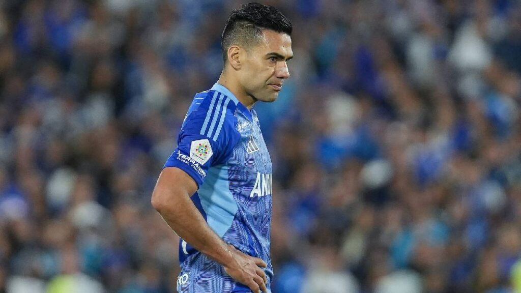 Radamel Falcao García jugando con Millonarios / Vizzor