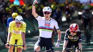 Tadej Pogacar llega a su victoria 100 y se impone en la cuarta etapa del Tour de Francia