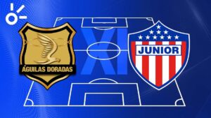 Alineaciones confirmadas de Águilas Doradas vs Junior por la Liga BetPlay 2025-II