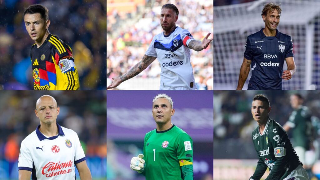 Seis exmadridistas buscan el título de la Liga MX