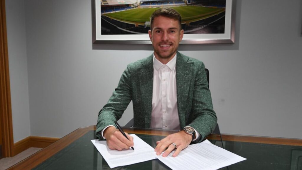 Ramsey ya sabe lo que es ser entrenador | IG: aaronramsey