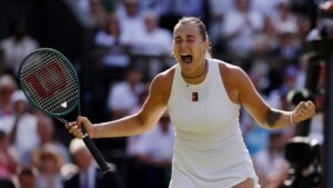 Sabalenka sobrevive a Siegemund y avanza a semifinales en Wimbledon