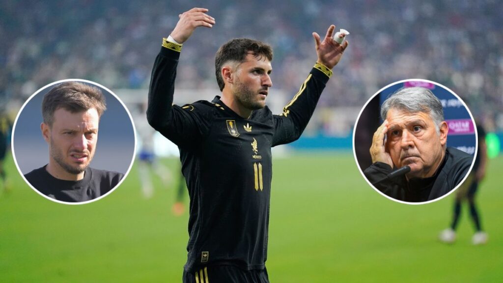 Santiago Gimenez habla sobre Martín Anselmi y el Tata Martino