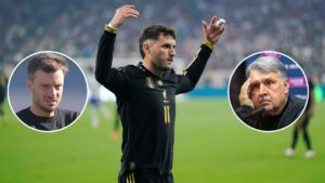 Santiago Gimenez justifica a Martín Anselmi y critica las formas de Gerardo Martino