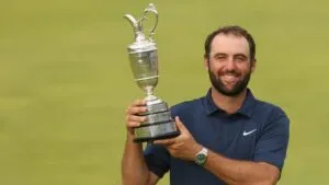 Scottie Scheffler gana el Open Championship y se pone a un paso del Grand Slam 