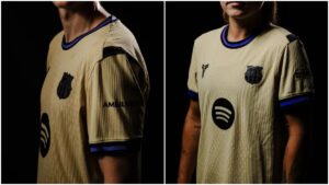 El Barcelona ahora brilla en dorado: así es el nuevo jersey inspirado en Kobe Bryant