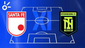 Alineaciones confirmadas de Independiente Santa Fe vs Inter Palmira por la Copa BetPlay Dimayor 2025