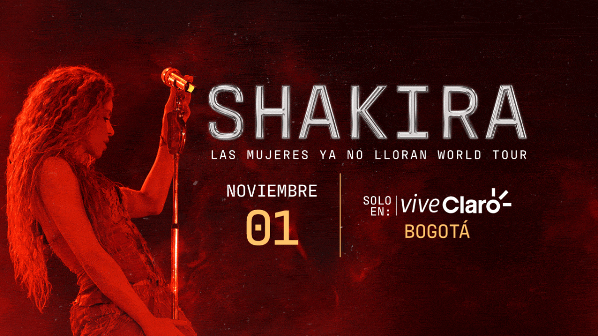 La Loba regresa a Bogotá: esta es la fecha del concierto de Shakira