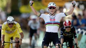 Tadej Pogacar y el primer aviso a Jonas Vingegaard en el Tour de Francia 2025