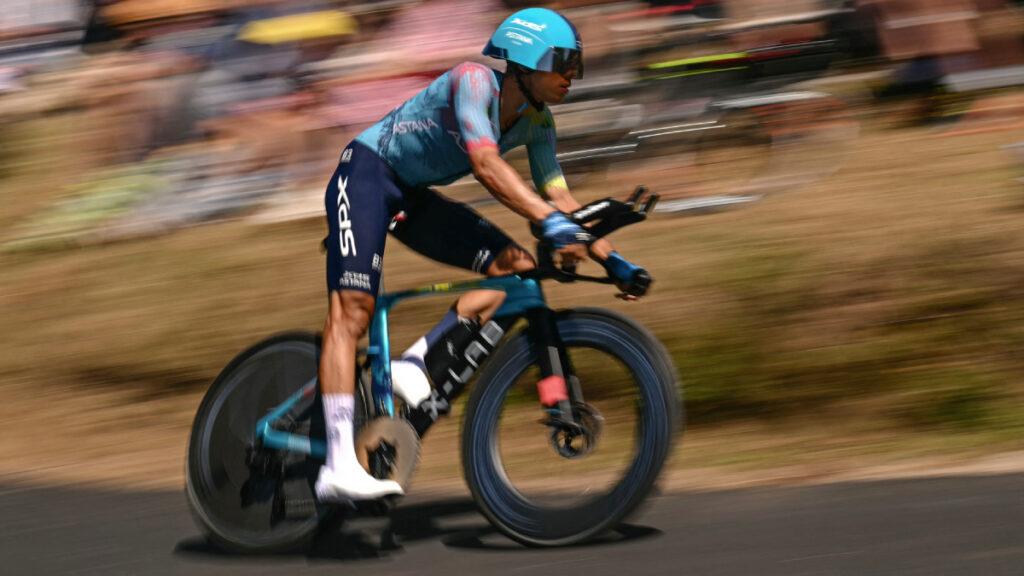 Harold Tejada tuvo una destacada actuación este jueves en el Tour de Francia. | AFP