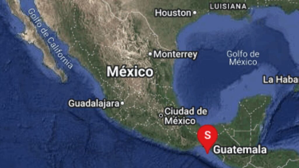 Temblor en Chiapas este jueves en la mañana