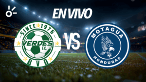 Verdes vs Motagua en vivo: transmisión y resultado en directo, jornada 1 Copa Centroamericana 2025