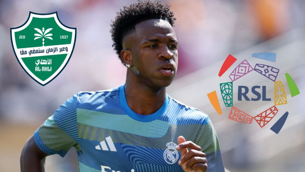 Al Ahli propone 350M€ por Vinicius. Real Madrid duda en renovarlo. Arabia insiste.