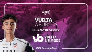 Vuelta a Burgos 2025, la carrera de Isaac del Toro, en vivo por Claro Sports