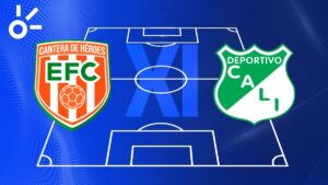 Alineaciones confirmadas de Envigado vs Deportivo Cali por la Liga BetPlay Dimayor 2025-II