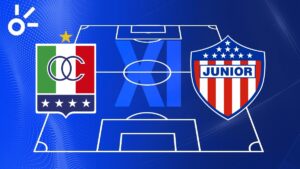 Alineaciones confirmadas de Once Caldas vs Junior por la Liga BetPlay Dimayor 2025-II