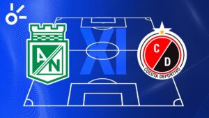 Alineaciones confirmadas de Atlético Nacional vs Cúcuta Deportivo por la Copa BetPlay Dimayor 2025