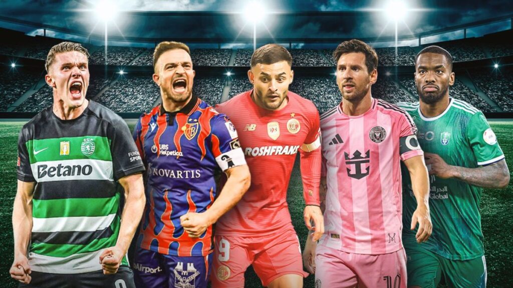 Gyokeres, Shaquiri, Vega, Messi y Toney