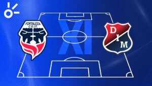 Posibles alineaciones de Fortaleza vs DIM por la Copa BetPlay 2025