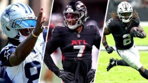 Los mejores WR y RB para el Fantasy Football 2025 de la NFL