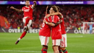 Benfica vence al Chaves con tranquilidad, sin Richard Ríos en los convocados