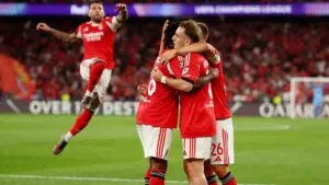 Benfica vence al Chaves con tranquilidad, sin Richard Ríos en los convocados