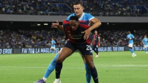 Yerry Mina, la luz de esperanza en la noche gris del Cagliari