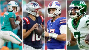 Bills, Patriots, Dolphins y Jets: ¿Quién ganará la AFC Este?