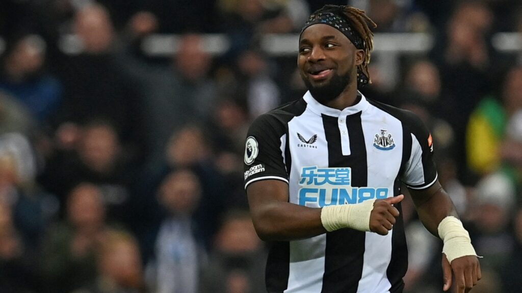 Allan Saint-Maximin en un juego con Newcastle | Paul ELLIS / AFP