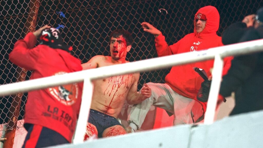 Violencia en la Copa Sudaméricna | ALEJANDRO PAGNI / AFP