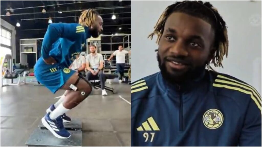 Allan Saint-Maximin, el refuerzo bomba azulcrema, dio sus primeras palabras como refuerzo del América a través de sus redes sociales.