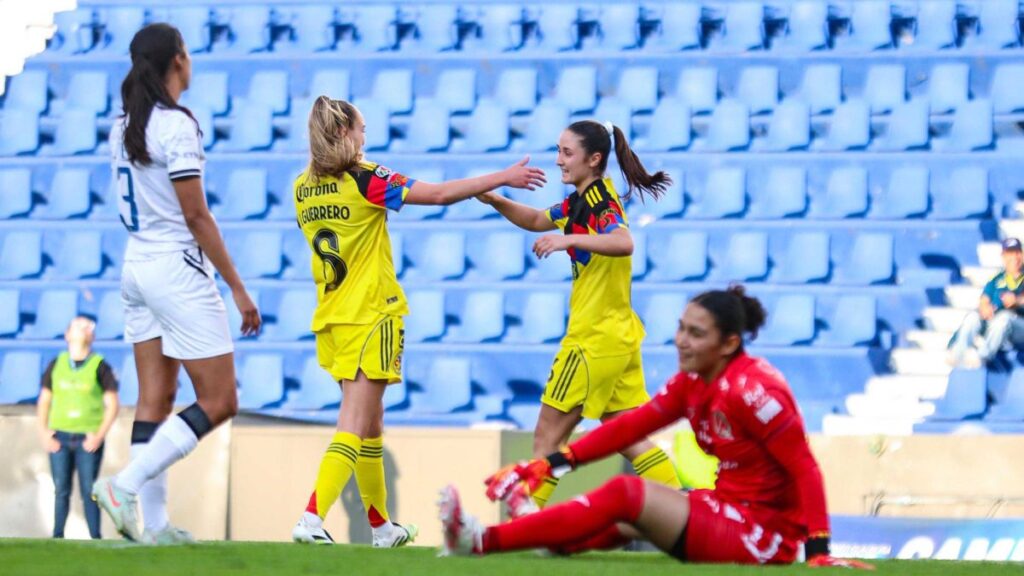 América gana 11-0 a Querétaro