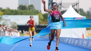 ¡Rebase de último momento! Anahí Álvarez, oro para México en el duatlón de los Juegos Mundiales Chengdu 2025