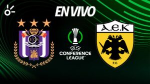 Anderlecht vs AEK Atenas, en vivo el partido de ida de los playoffs de la Conference League