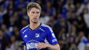 Imágenes sensibles: Andrés Llinás sufre una fuerte lesión y abandona el Millonarios vs Cali