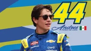Andrés Pérez de Lara continúa con su carrera en NASCAR Craftsman Trucks