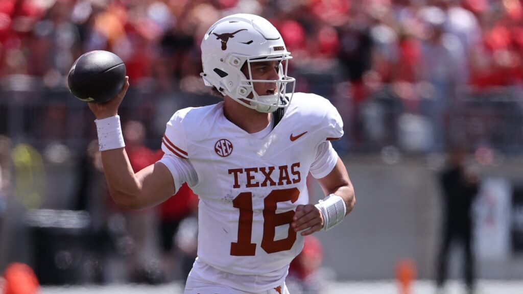 ¡Debut de pesadilla! Arch Manning y los Longhorns caen en su visita a Ohio State