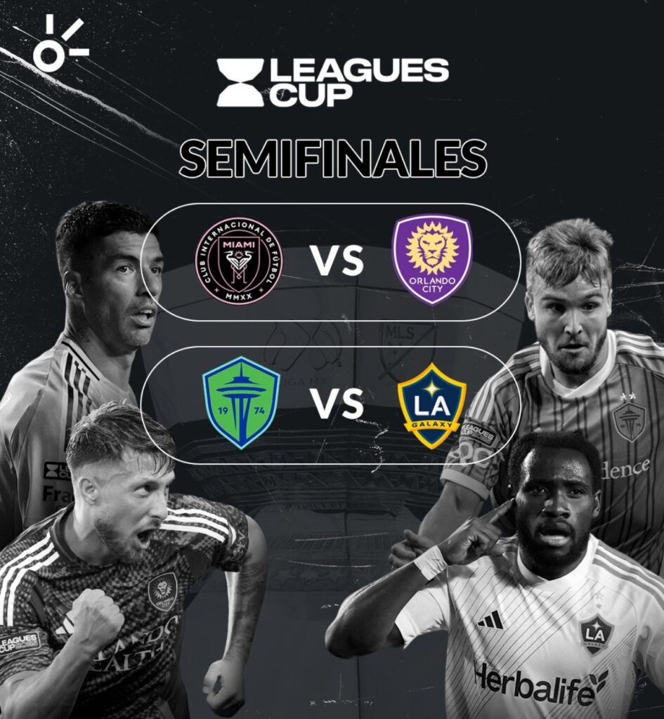 Así quedan las semifinales de las Leagues Cup 2025 | Claro Sports