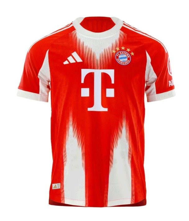 Bayern Munich presenta su playera de local para la temporada 2025-26